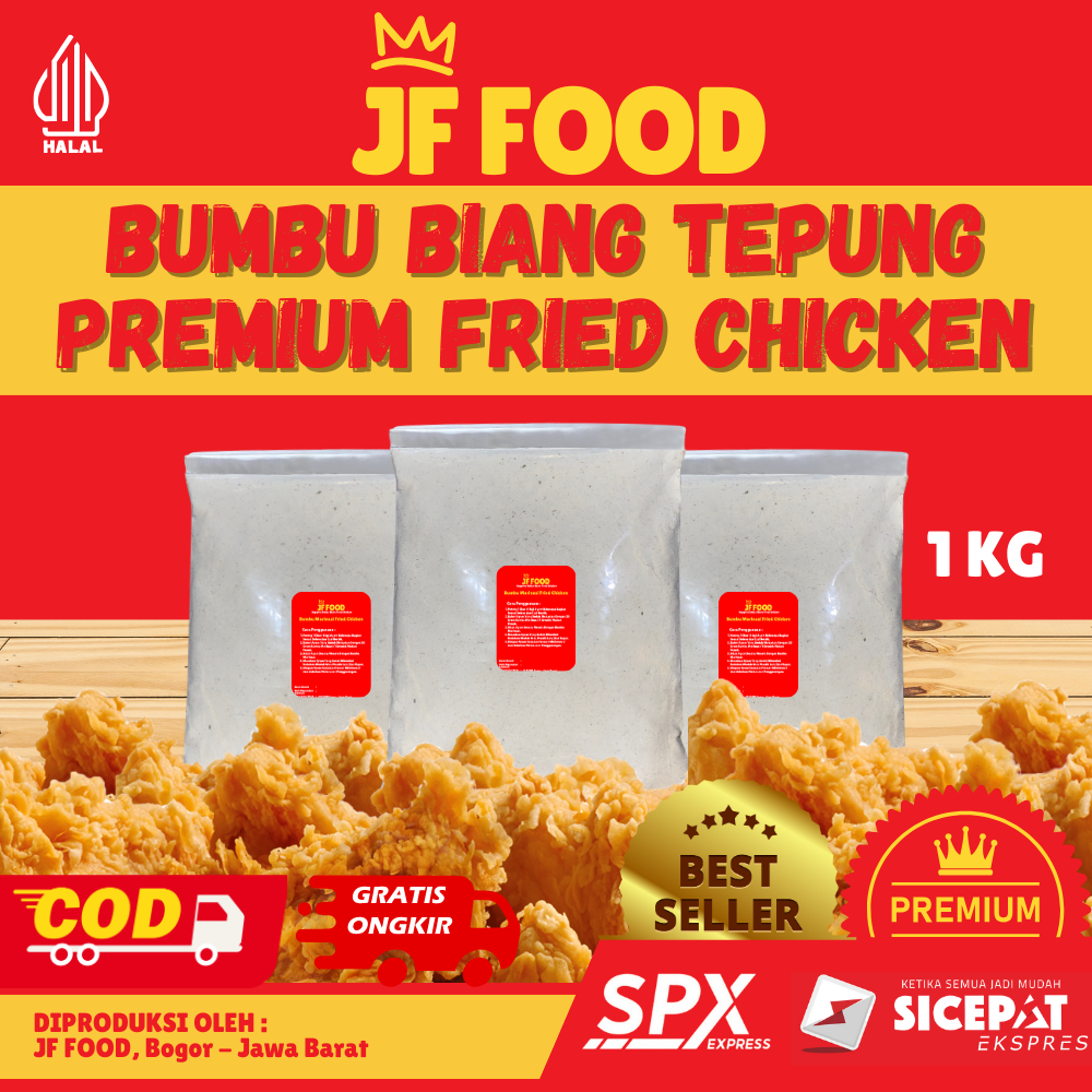 

JF Food Biang Tepung Fried Chicken Premium 1Kg