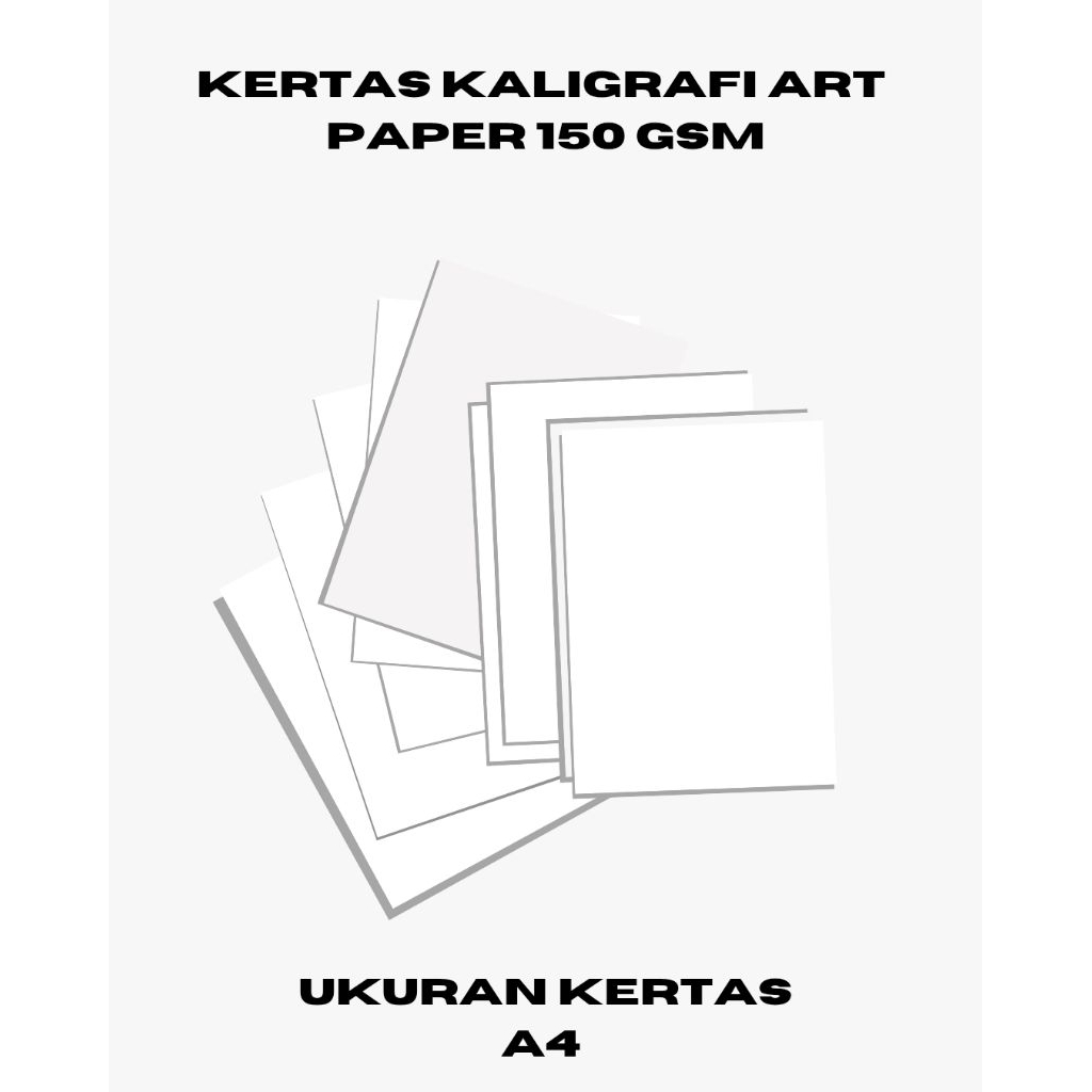 

Kertas Kaligrafi Art Paper isi 25 Lembar