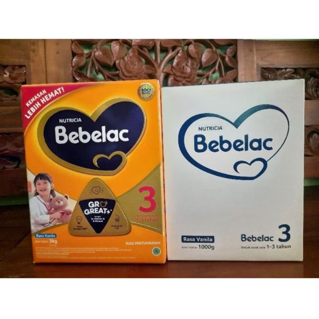 

BEBELAC 3 RASA VANILA BOX PUTIH 1 KG