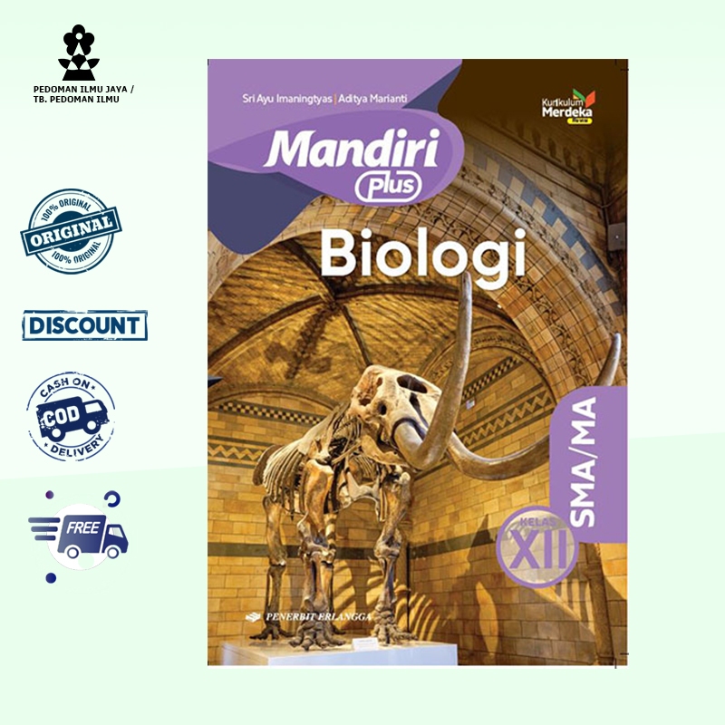 Mandiri Plus Biologi SMA/MA Kelas 12 Merdeka Erlangga