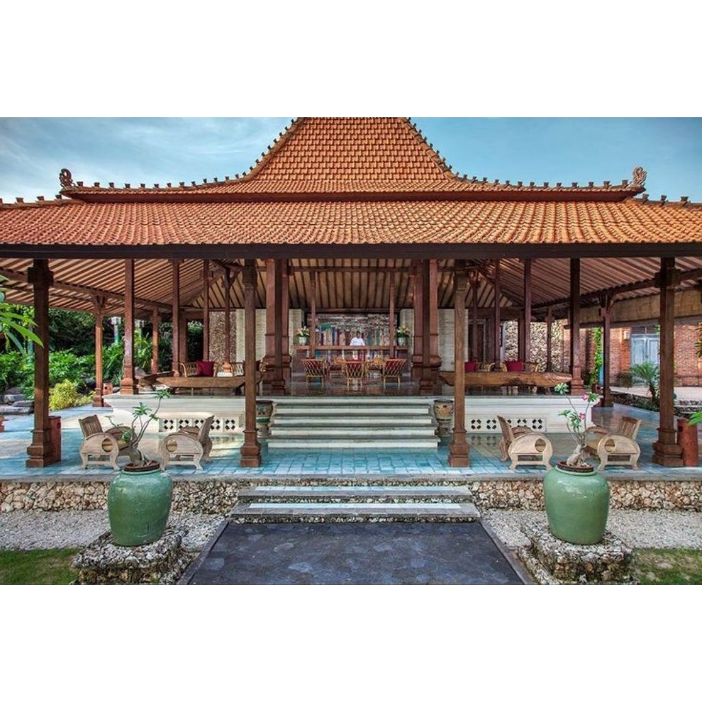 Rumah joglo kayu jati ukir jepara# Rumah joglo klasik mewah kayu jati