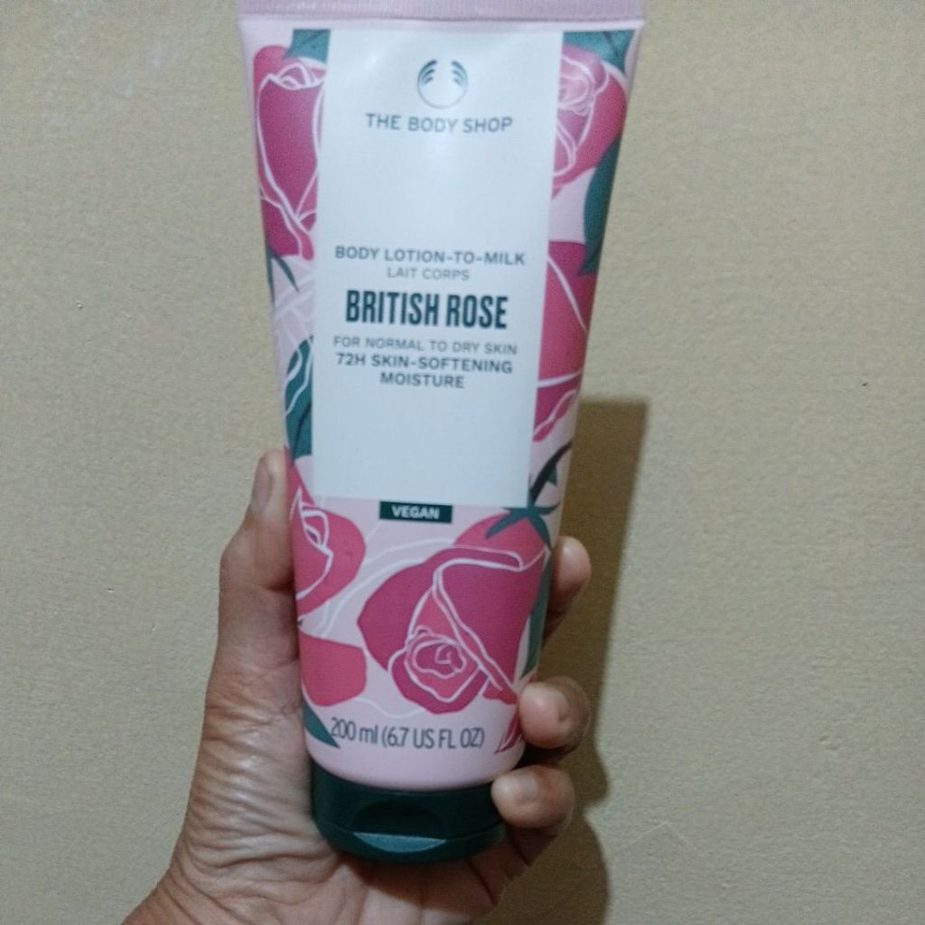 The Body Shop Body Lotion British Rose 200ml / The Body Shop British Rose Body Lotion 200ml