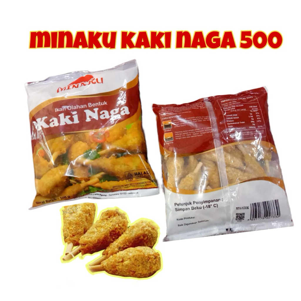 

Minaku kaki naga 500gr