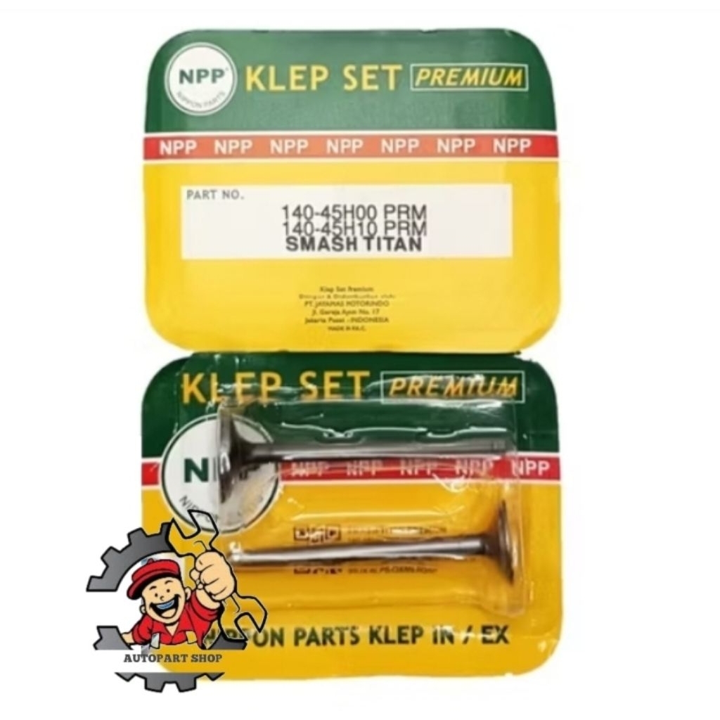 Klep Premium Shogun 125 FL, Axelo, Smash Titan, Shogun 125 New RR, Shogun 125 Sp