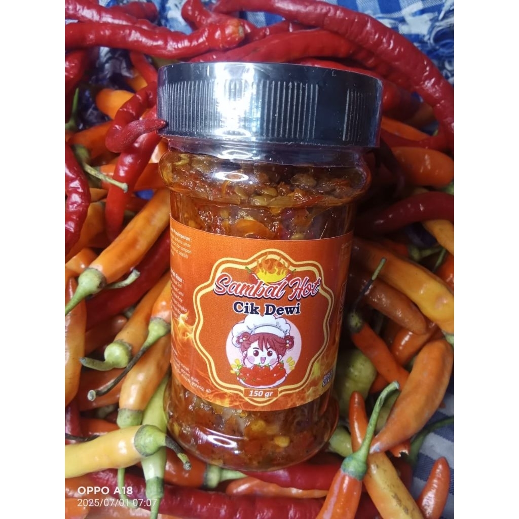 

Sambal Hot Cik Dewi/Sambal teri
