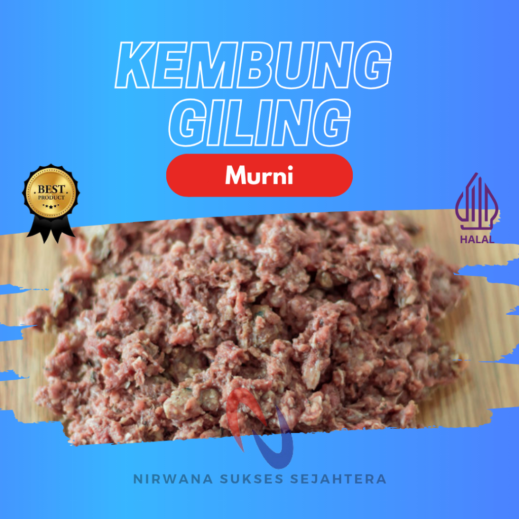 IKAN KEMBUNG GILING MENTAH / MINCED KEMBUNG RAW FOOD (ANING - KUCING)