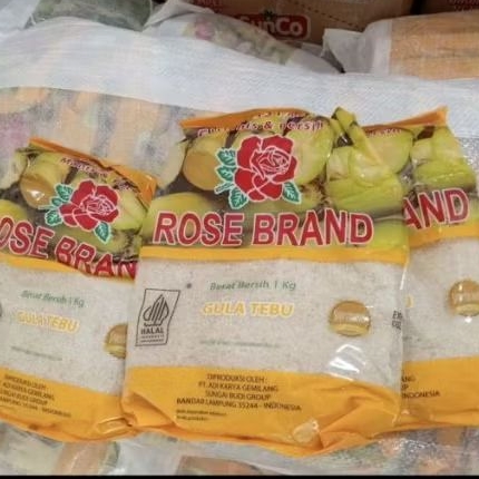 

GULA ROSEBRAN gula kemasan 1 sak 20kg ready stok langsung kirim