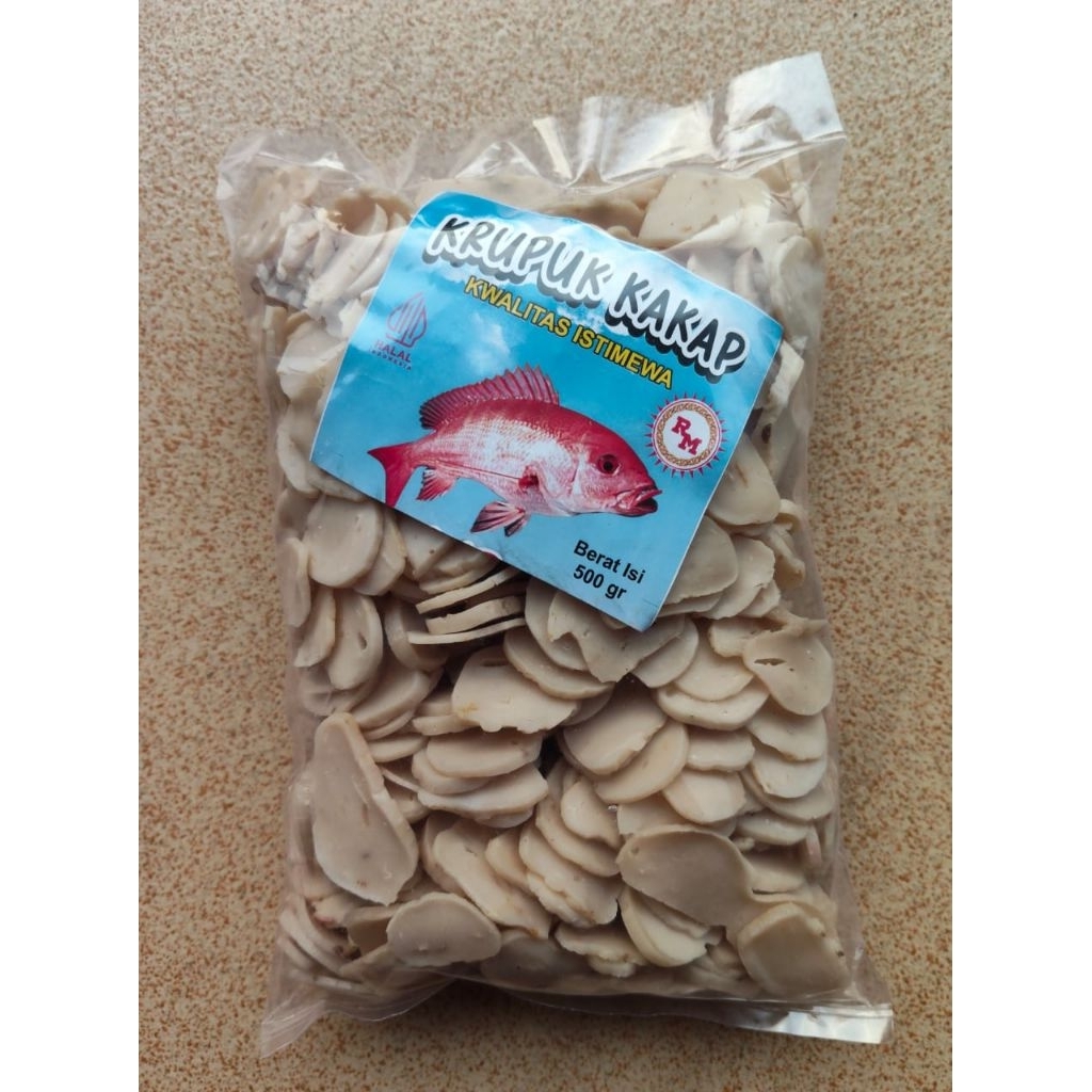 Kerupuk Ikan Kakap Mentah