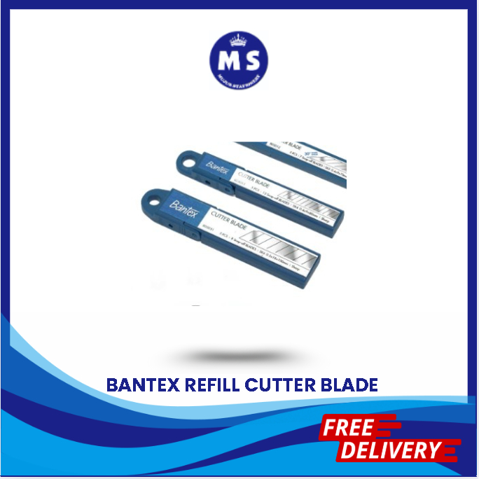 

BANTEX CUTTER BLADE / ISI CUTTER BESAR DAN KECIL BANTEX