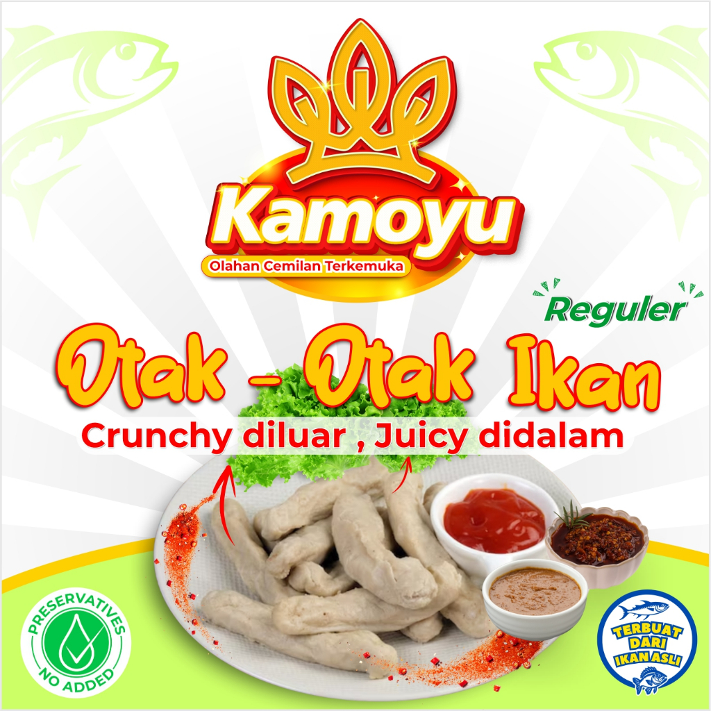 

Otak Otak Ikan Tengiri reguler KAMOYU