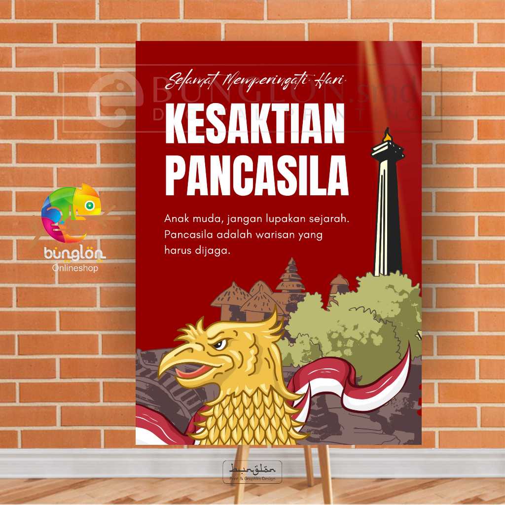

Poster Selamat Mmemperingati Hari Kesaktian Pancasila