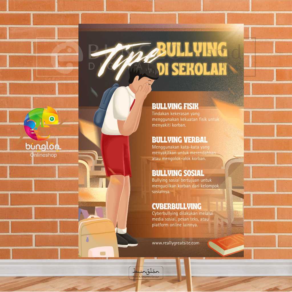 

Poster Tipe Bullying Disekolah