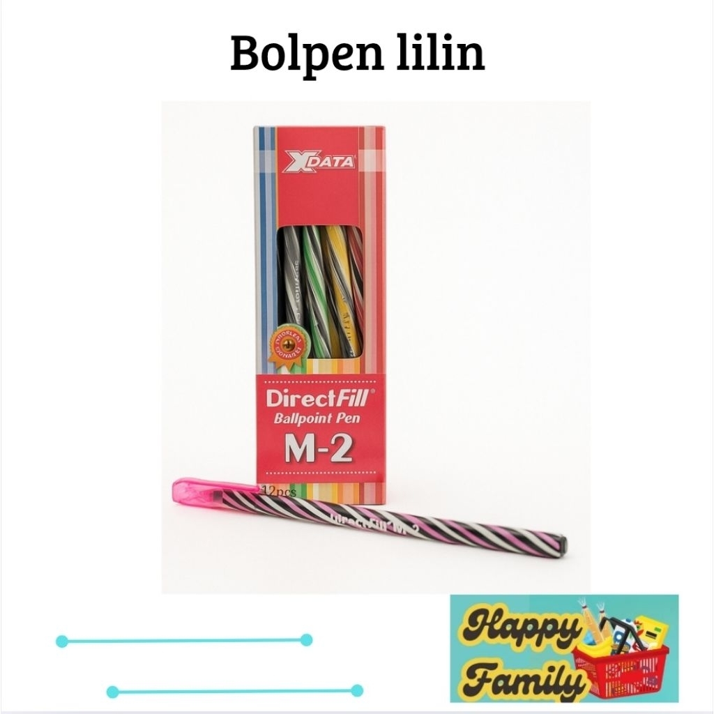 

Pulpen/ Bolpoin / Bulpen Lilin Warna Hitam