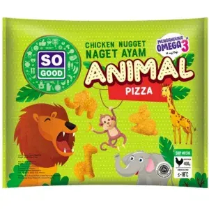

So good chicken nugget animal pizza / Naget
