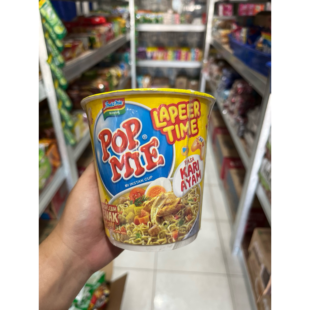 

POP MIE KARI AYAM 75 gram MIE INSTAN