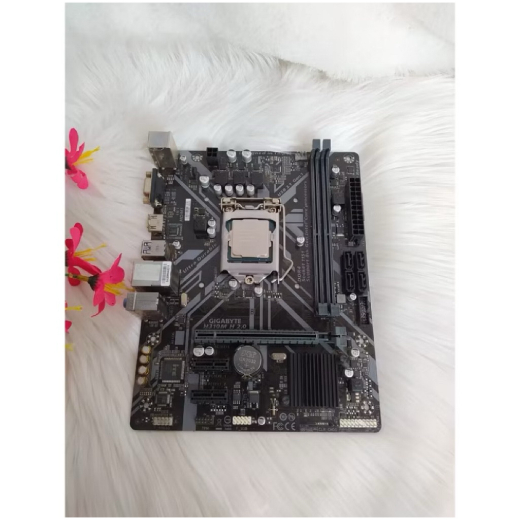 i3 9100f h310m gigabyte mobo