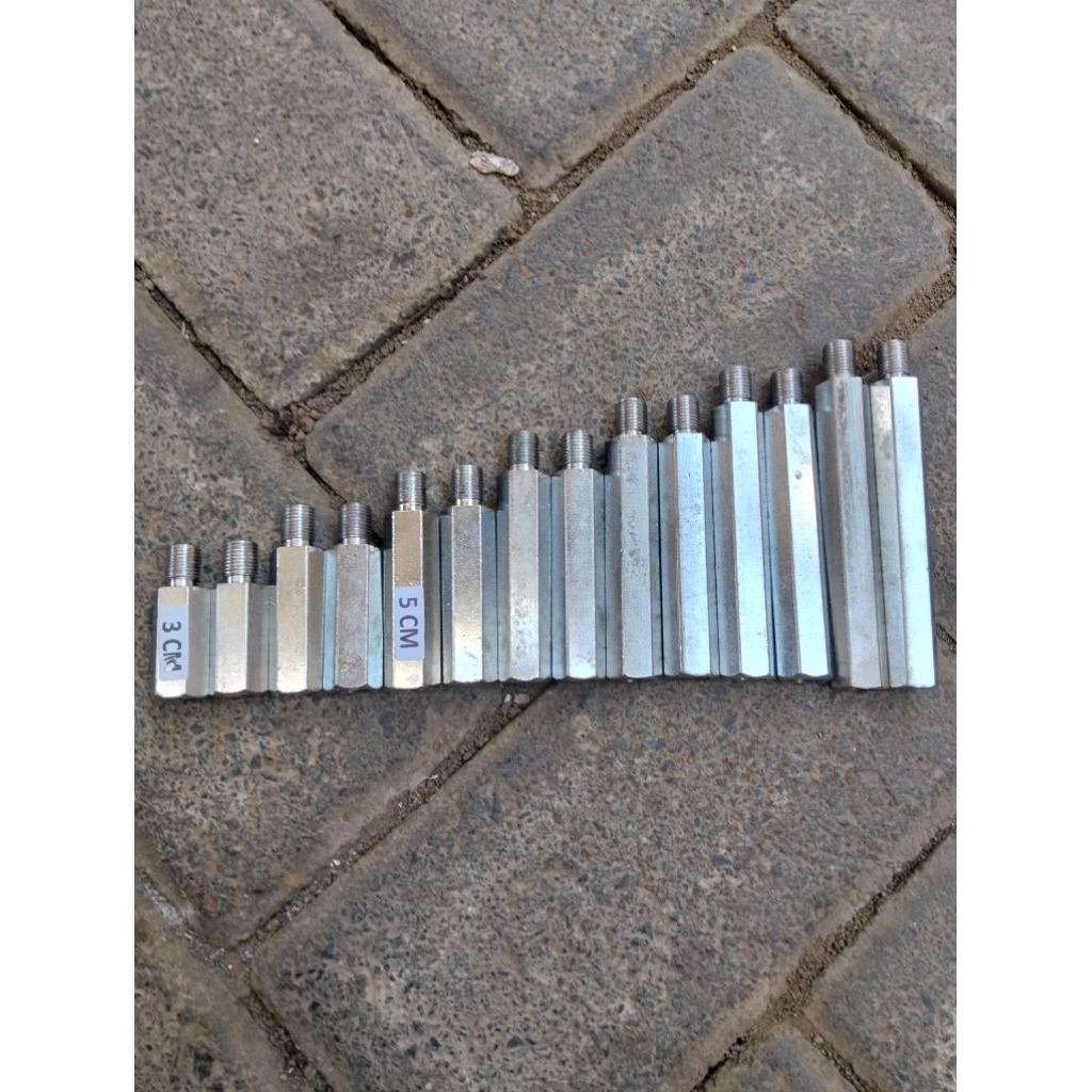 peninggi dalam sambungan sulingan as shock usd KLX d tracker 150 new