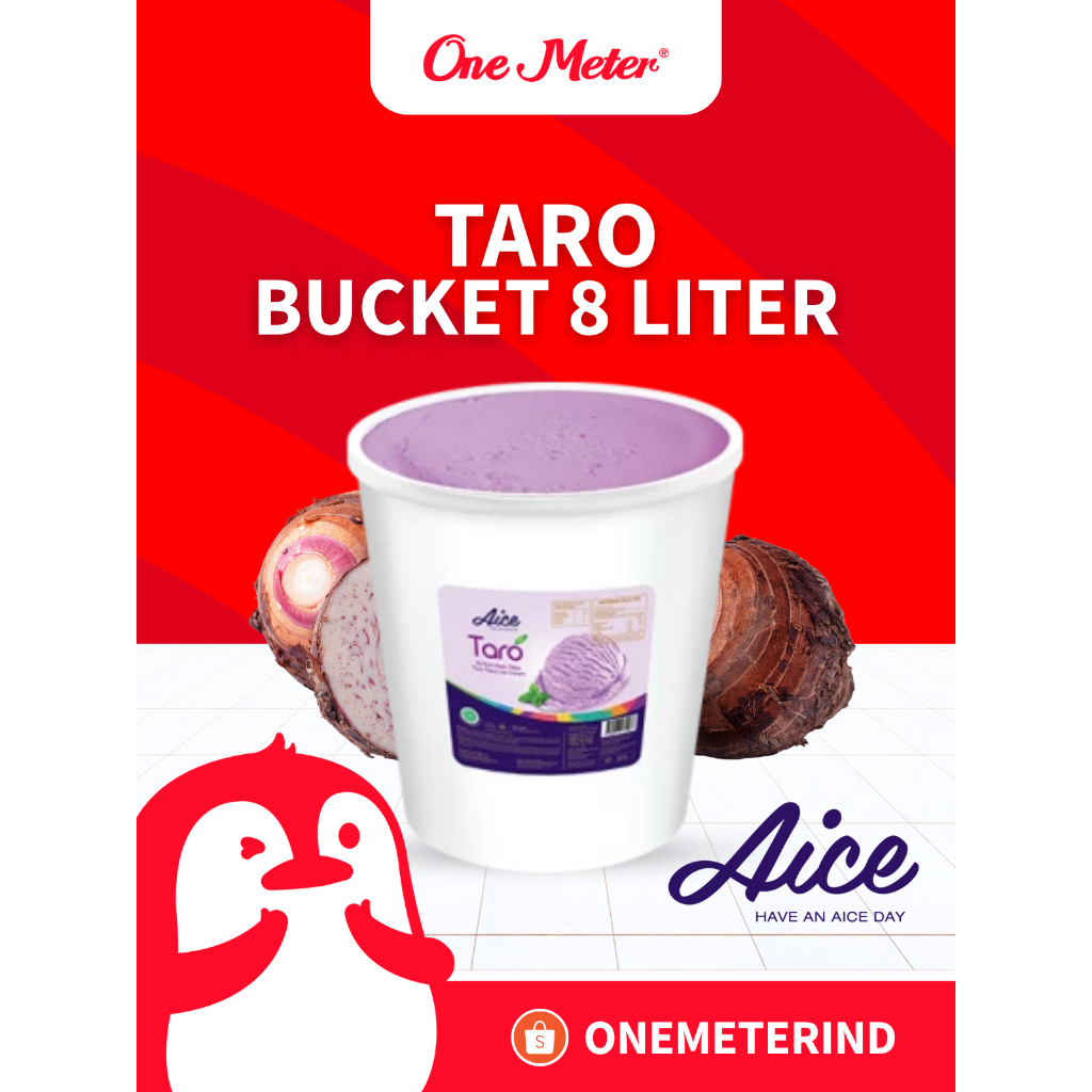 

Aice Ice Cream 8L Rasa Taro Bucket Series