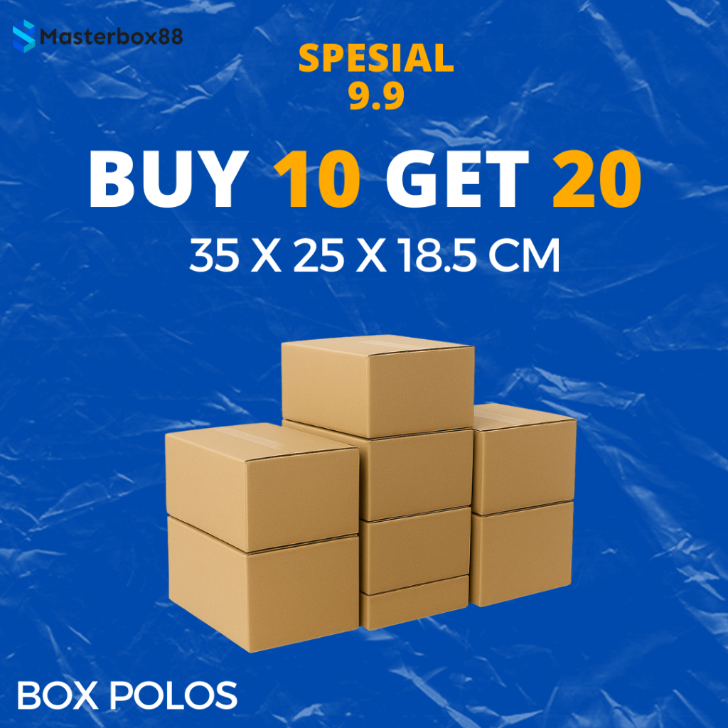 

[BUY 10 GET 20] BOX 35x25x18,5 cm