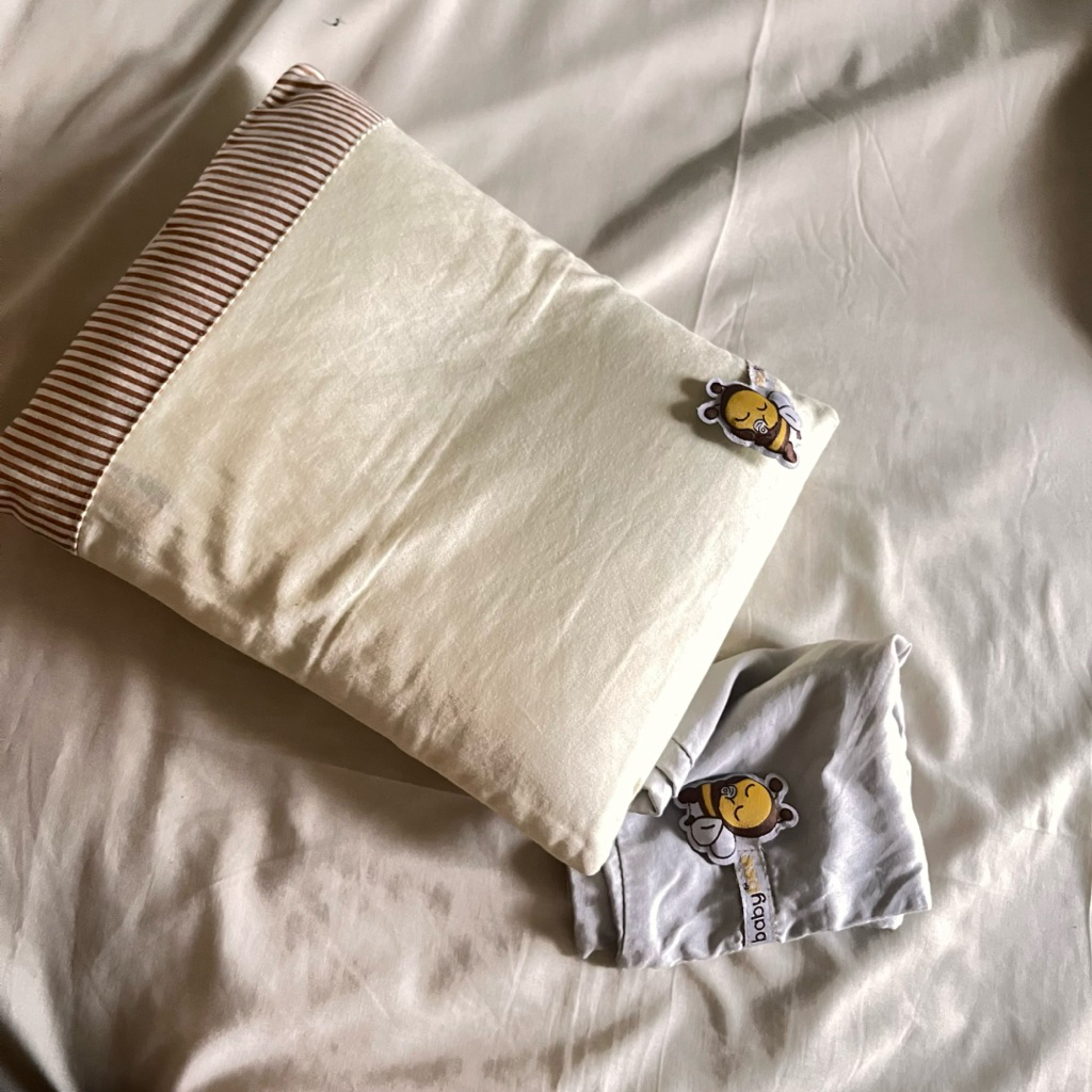Preloved Baby Bee BabyBee Newborn Pillow (+ case tambahan)