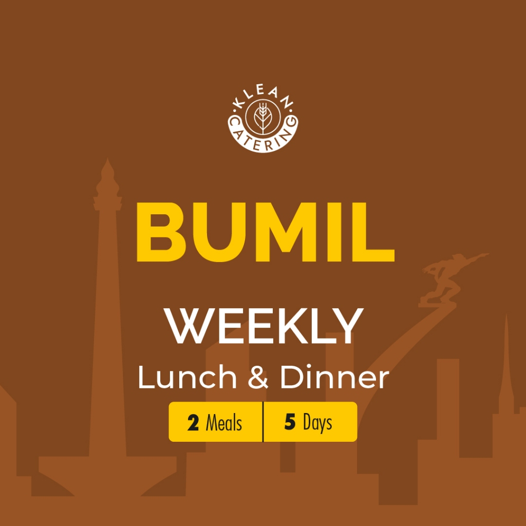 

Klean Ibu Hamil Catering Sehat - Weekly (10 Meals/5 Days)