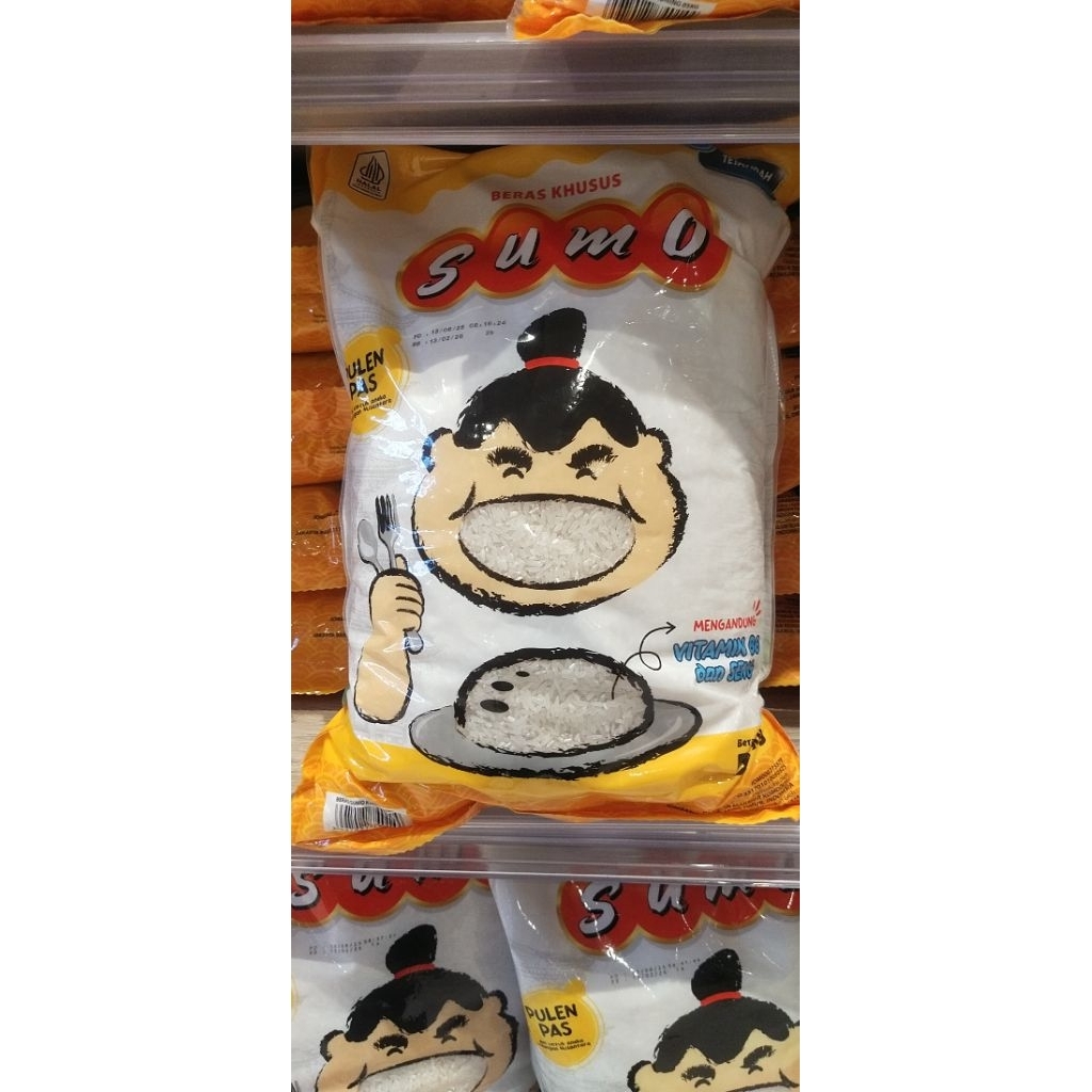 

beras sumo kuning premium beras Jepang kemasan 5 kg