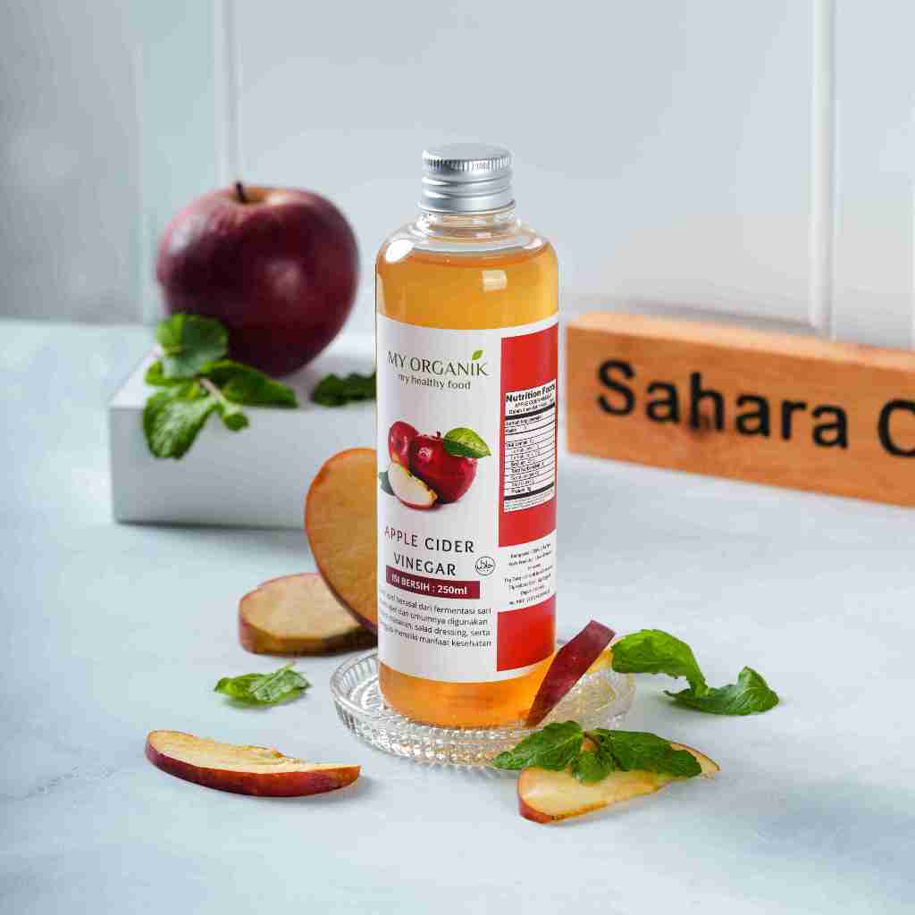 

My Organik Cuka Apel Original Cuka Apel Organik 250ML Apple Cider Vinegar With Mother