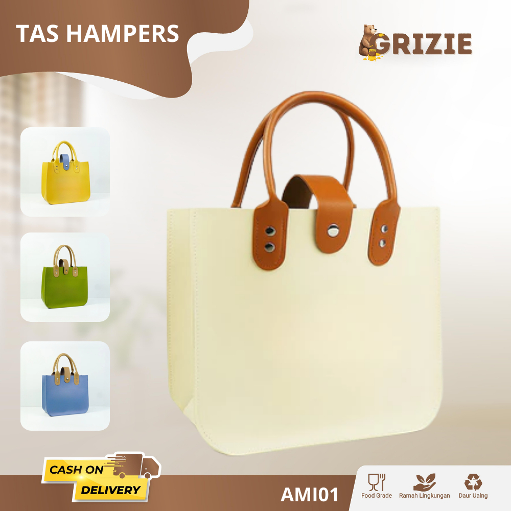 

Tas Hampers Ulang Tahun / Tas Ulang Tahun Anak / Goodie Bag Tas Kulit Souvenir Hadiah Ultah Anak | AMI01 - AMI02 POLOS