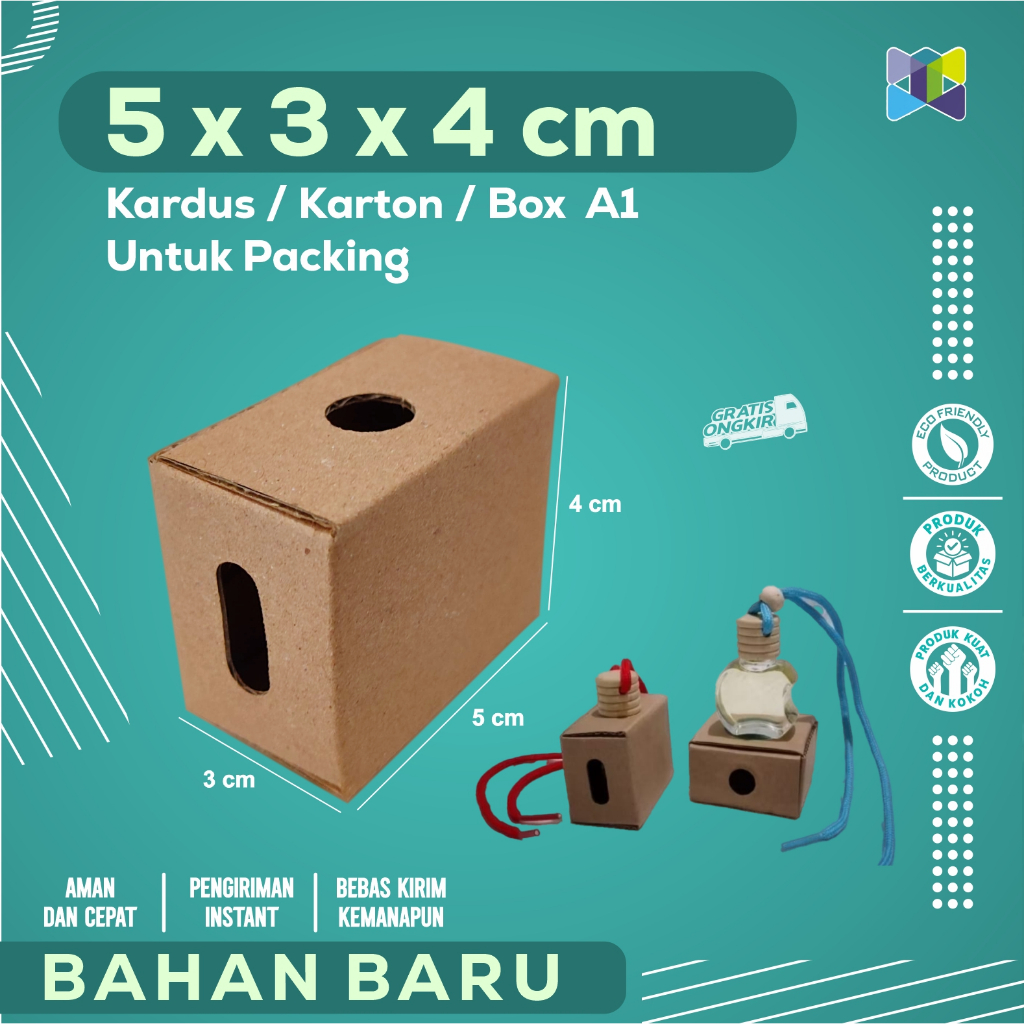 

Box Packing 5x3x4 / Kardus Packing / Karton Packing cocok untuk Aksesoris, Skincare, Elektronik, Barang Pecah Belah, Harga home industri langsung.