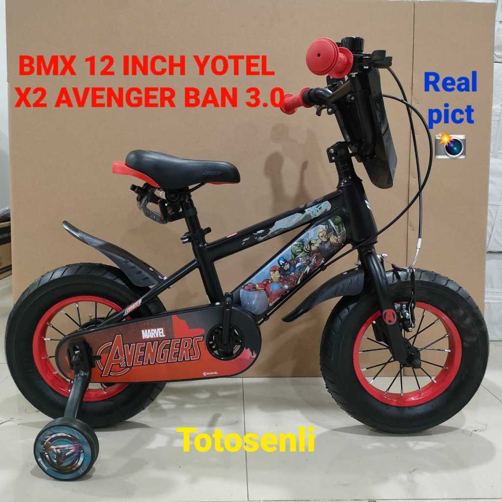 BMX 12 INCH SEPEDA ANAK YOTEL X2 AVENGER  BAN 3.0 SEPEDA ANAK BY ELEMENT