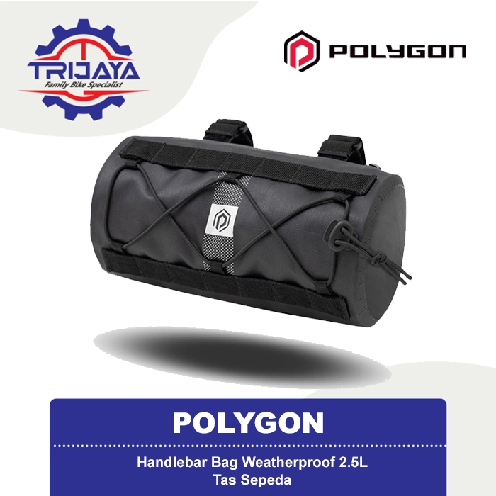 Polygon Handlebar Bag Weatherproof 2.5 L Tas Sepeda MTB / Roadbike