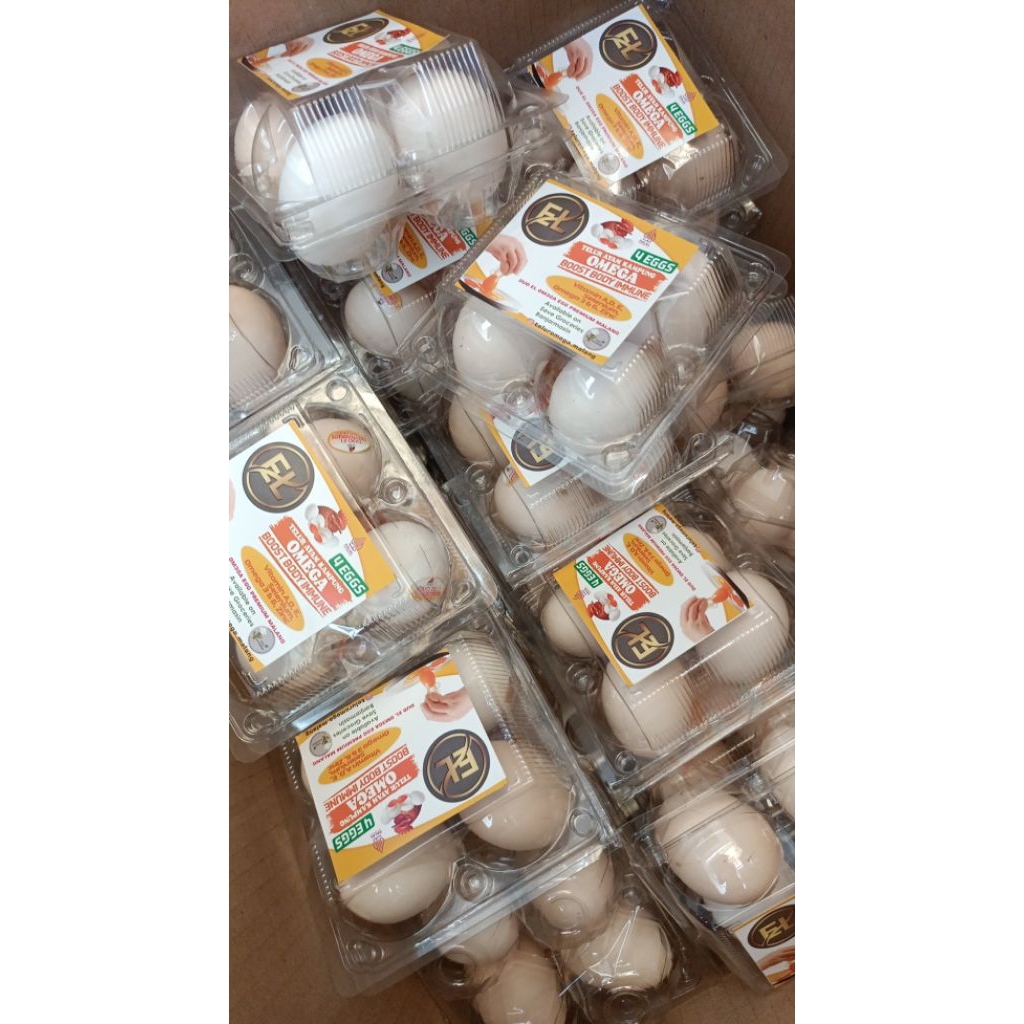 

telur kampung kemasan mini isi 4 pcs