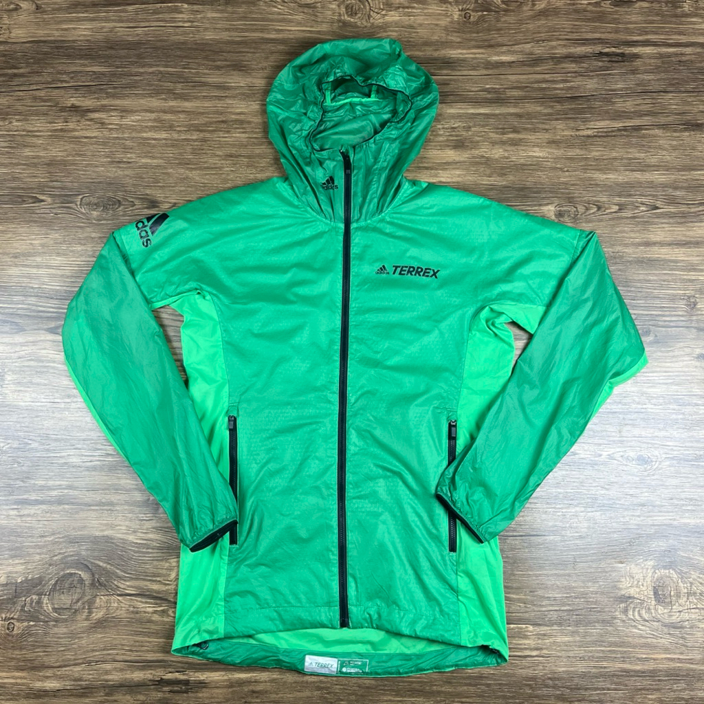 Jaket Olahraga Trail Running Adidas Terrex Agravic Alpha Shield Jacket Packable Ultralight Original