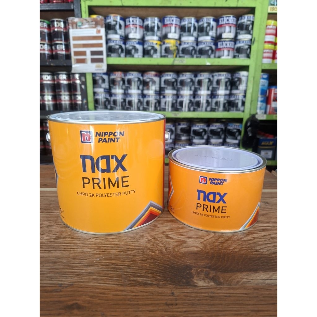 dempul mobil dempul motor dempul nax prime putih kemasan 1kg 3kg