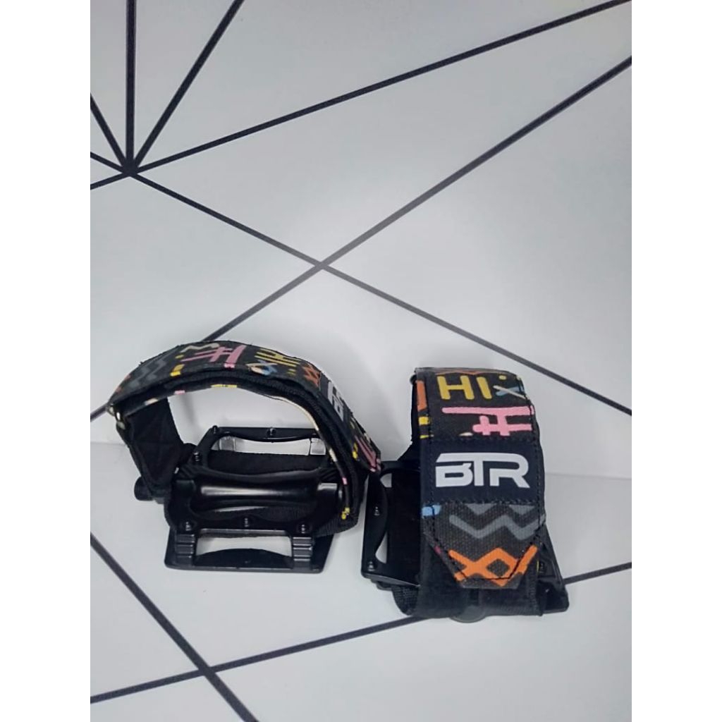 tali pedal strap pedal BTR sepeda fixie,bmx,balap clasik
