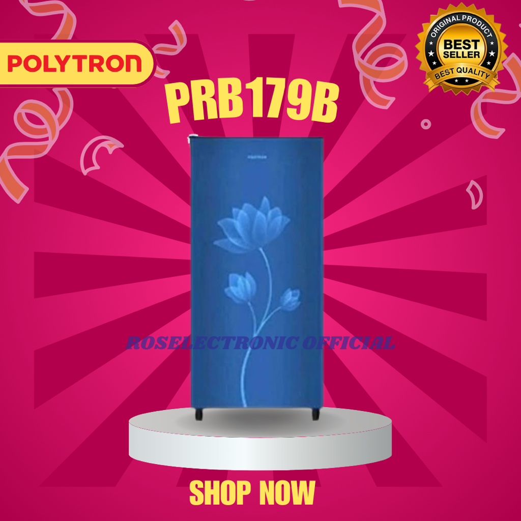 KULKAS POLYTRON 1 PINTU PRB-179B 170L/PRB-179B/PRB 179B/POLYTRON/POLYTRON MURAH ORIGINAL BERGARANSI