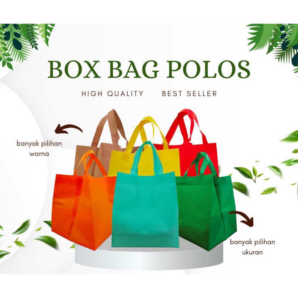 

Tas Spunbond Ukuran DUS 22/ Tas Hajatan/ Tas Souvenir/ Goodie Bag