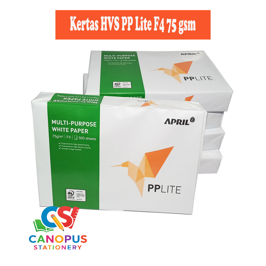 

Kertas HVS PP Lite Folio 75gsm - Kertas Hvs F4 75 gsm