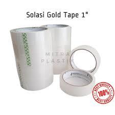 

ISOLASI GOLD TAPE BENING 1 SLOP isi 6