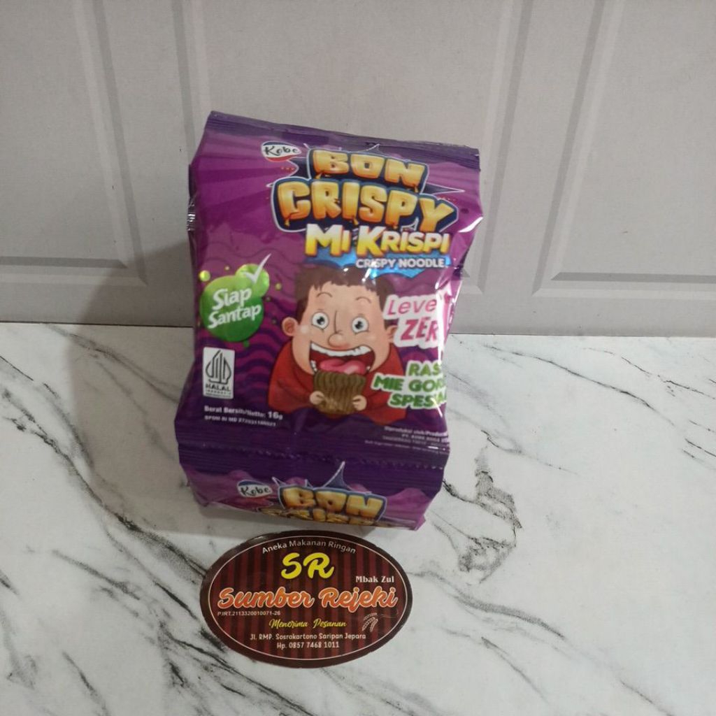 

BON KRISPY LEVEL 0 RASA MIE GORENG ISI 10 PCS