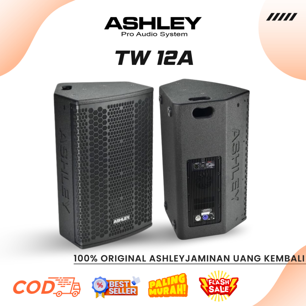 Ashley Tw 12A 1*12 inch Active Speaker Professional 2-way Active
