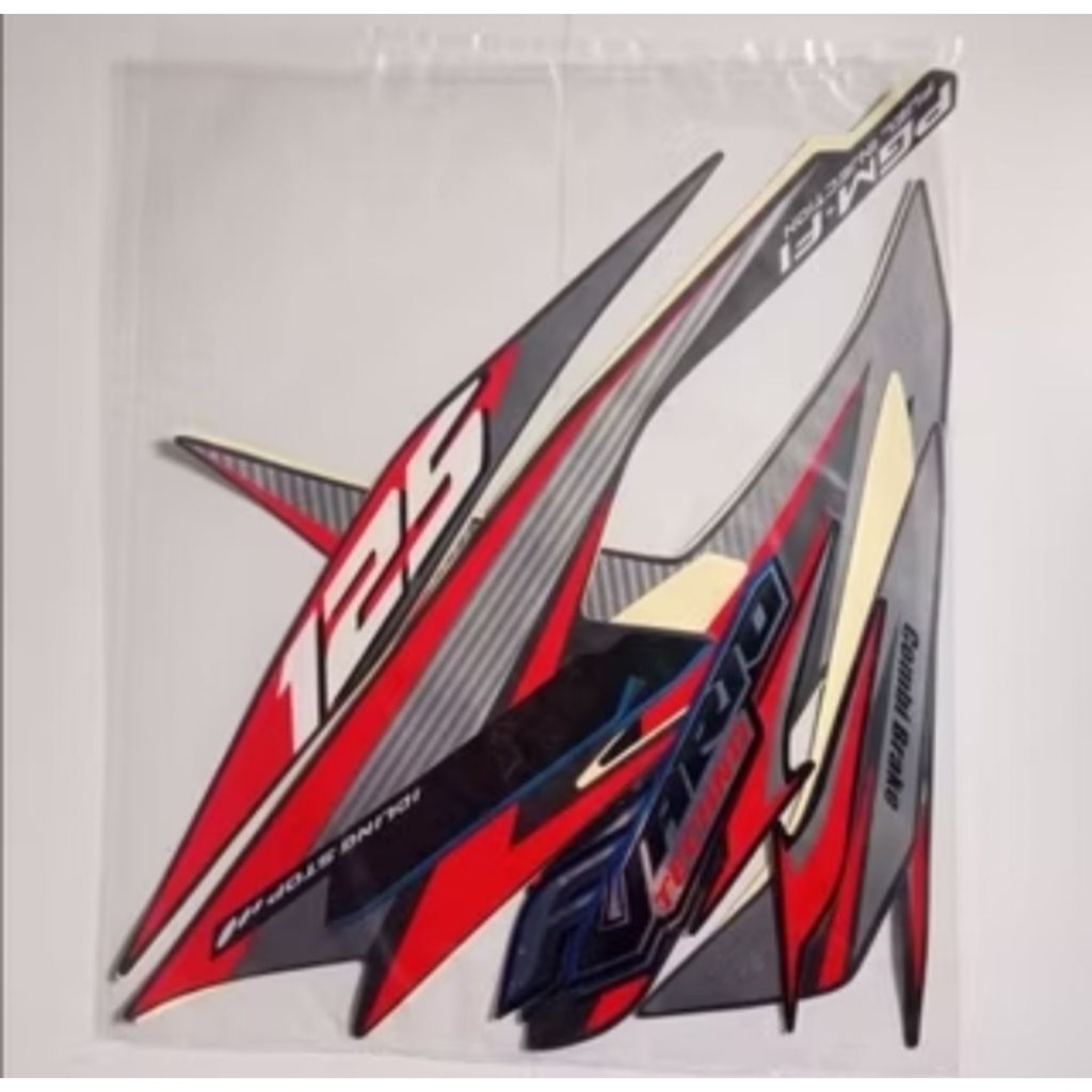 STIKER STRIPING LIS BODY HONDA VARIO TECHNO 125 FI ISS ORI FULSET BODYMOTOR VARIO TECHNO IDLING STOP