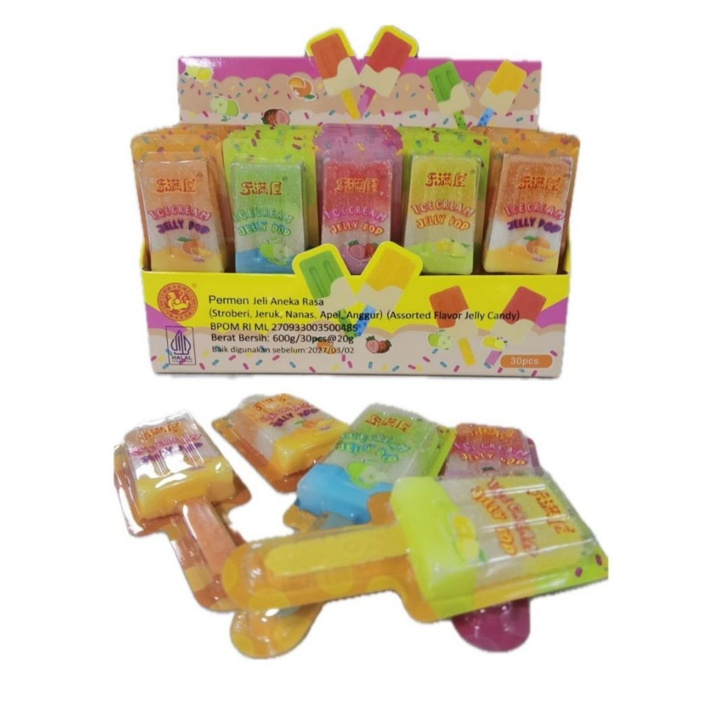 

Chen Liang Ji Permen Lunak Es Krim Jumbo isi 30 pcs
