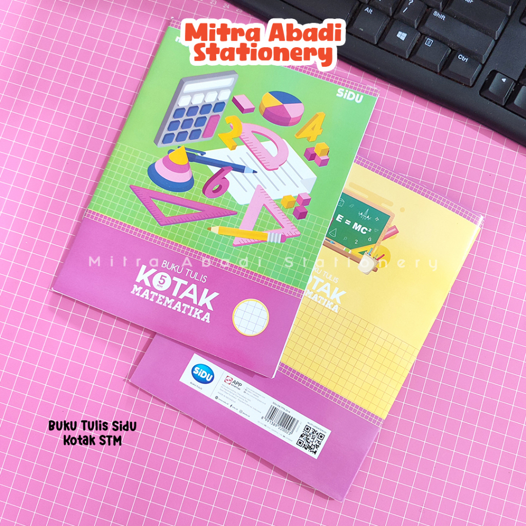 

(1 PCS) BUKU TULIS SIDU KOTAK 38 LEMBAR / KOTAK BESAR SEDANG KECIL MATEMATIKA SINAR DUNIA ALAT TULIS