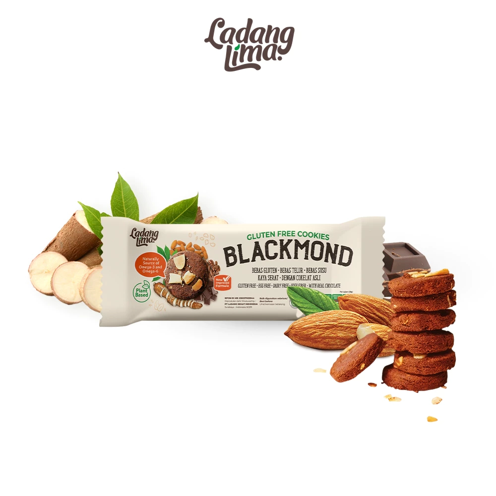 

Blackmond Sachet 33g – Healthy Cookies Cokelat Almond Gluten Free Ladang Lima With Protein