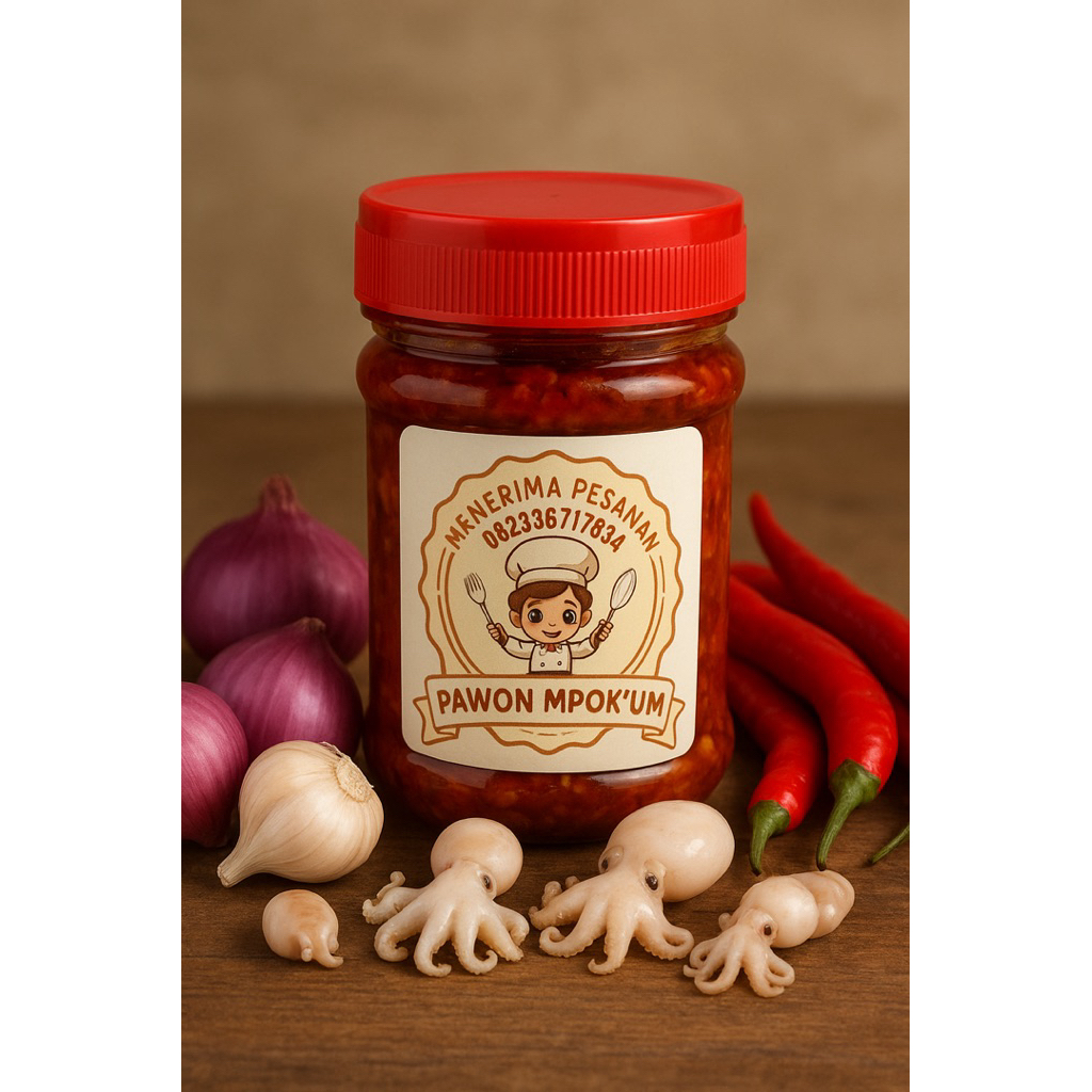 

SAMBEL BABY CUMI HOME MADE KEMASAN BOTOL 150gr