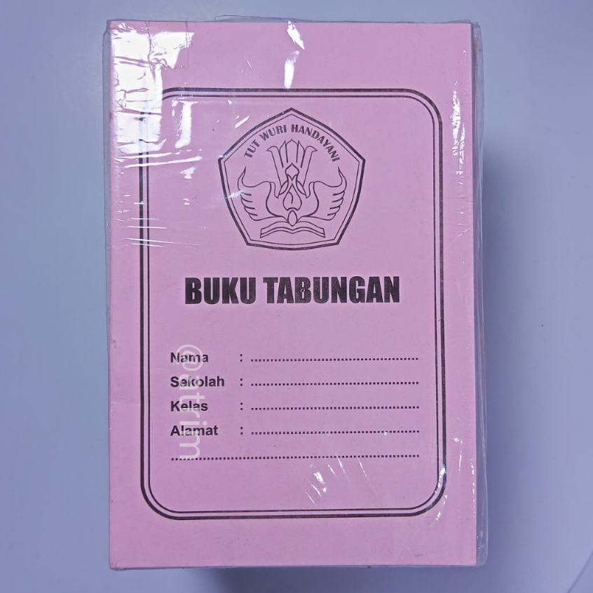 

( 100 Pcs ) Buku Tabungan Murah | Buku Tabungan Anak Sekolah
