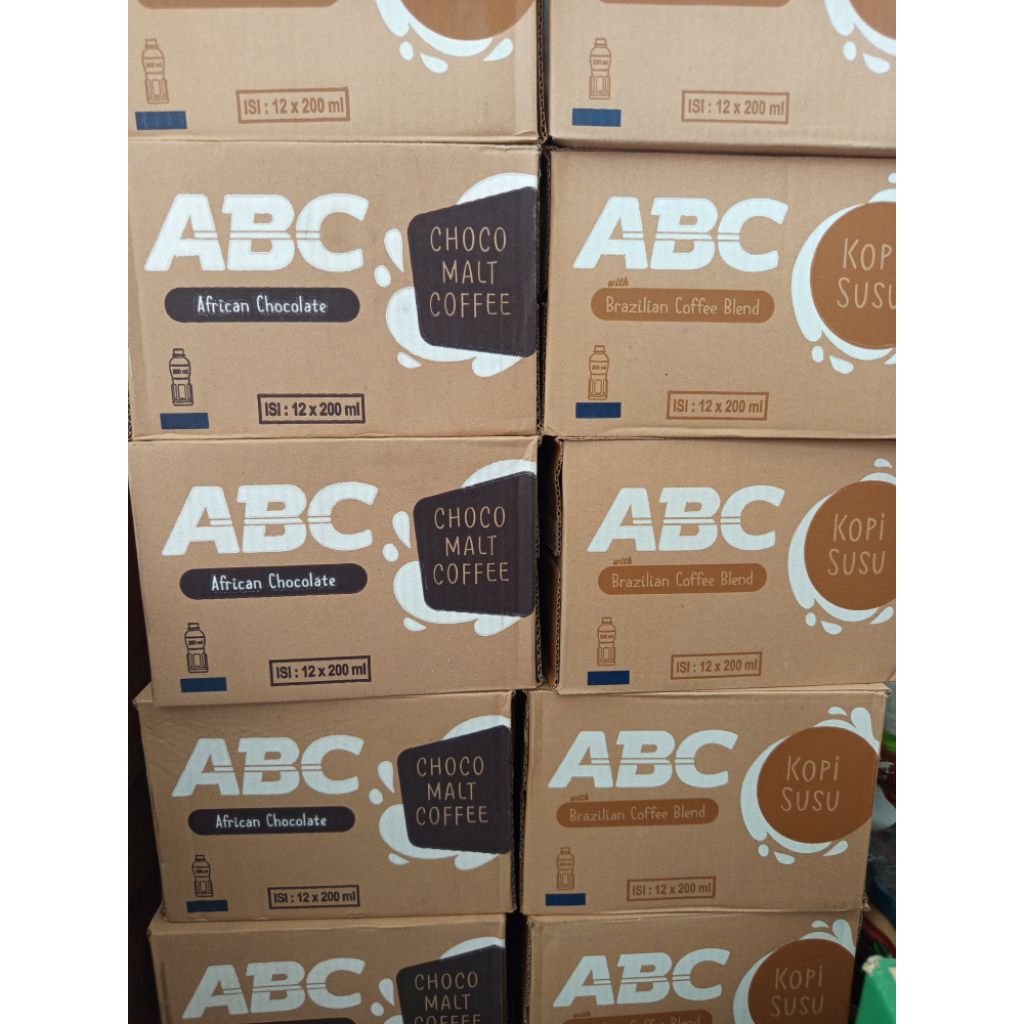 

KOPI ABC BOTOL 200ml 1 KARTON ISI 12BOTOL