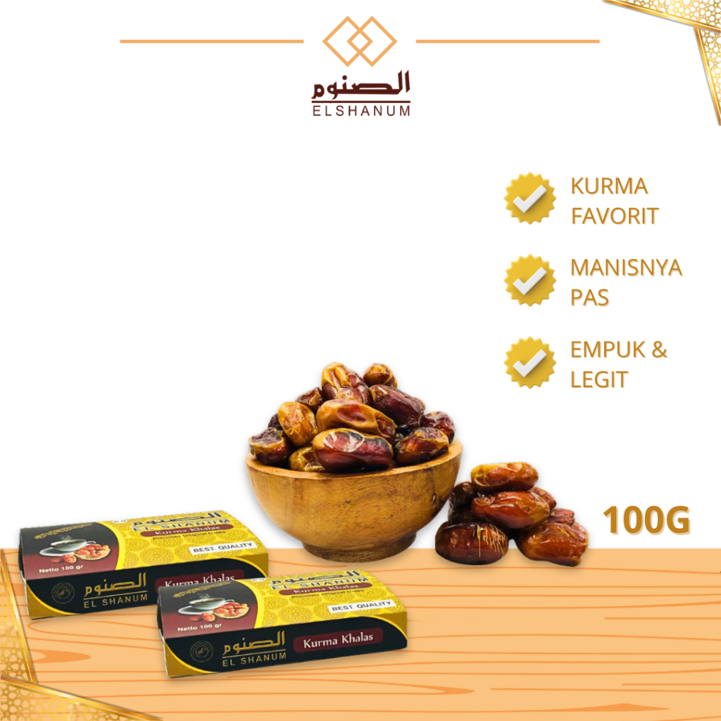 

Kurma Khalas Premium 100gr / Kurma Khalas Saad 100g / Kurma Khalas 100g premium / Kurma Khalas 100g