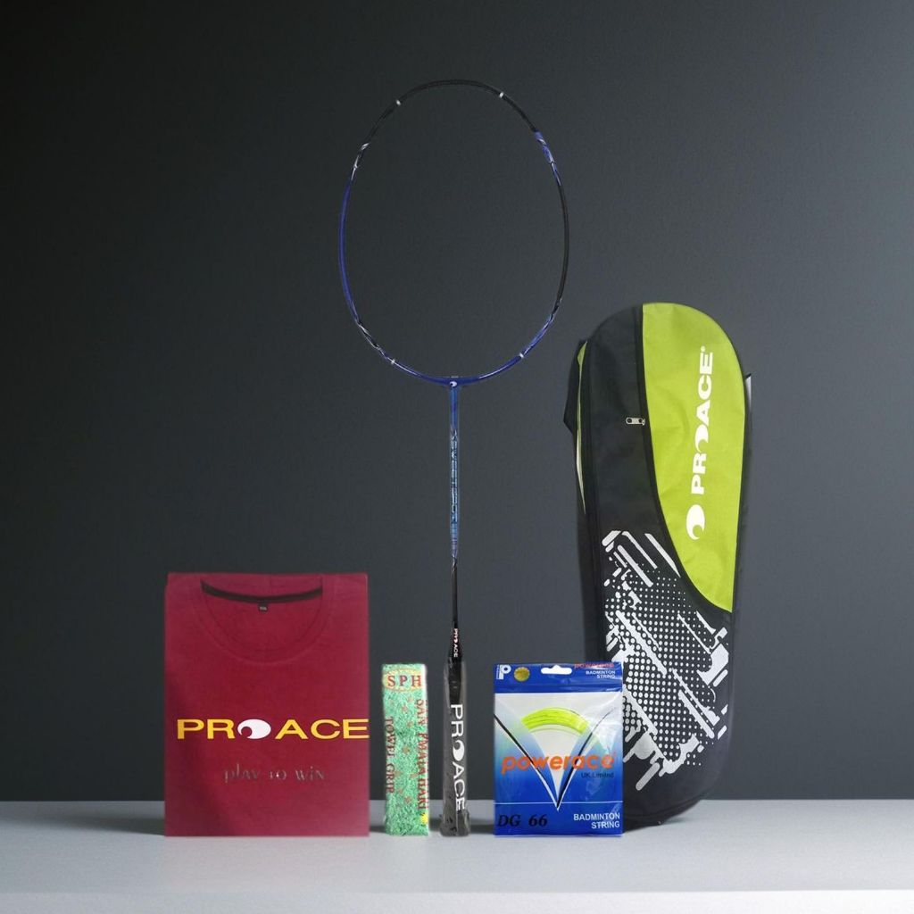 ProAce Sweetspot 1000 III Bonus Komplit Raket Badminton